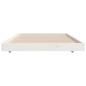 vidaXL Estructura de cama madera maciza de pino blanco 75x190 cm vidaXL Estructura de cama madera maciza de pino blanco 75x190 cm