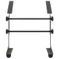vidaXL Soporte ordenador portátil acero negro 30,5x28x(24,5-37,5) cm vidaXL Soporte ordenador portátil acero negro 30,5x28x(24,5-37,5) cm