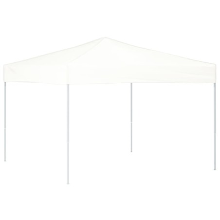 vidaXL Carpa para fiestas plegable blanco 3x3 m