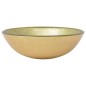 vidaXL Lavabo de vidrio templado dorado 42 cm vidaXL Lavabo de vidrio templado dorado 42 cm
