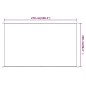 vidaXL Toldo vertical tela oxford azul 250x270 cm vidaXL Toldo vertical tela oxford azul 250x270 cm
