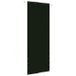 vidaXL Toldo pantalla para balcón tela oxford verde oscuro 80x240 cm vidaXL Toldo pantalla para balcón tela oxford verde oscuro 80x240 cm