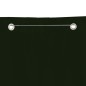 vidaXL Toldo pantalla para balcón tela oxford verde oscuro 80x240 cm vidaXL Toldo pantalla para balcón tela oxford verde oscuro 80x240 cm