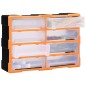 vidaXL Organizador multicajones con 8 cajones grandes 52x16x37 cm vidaXL Organizador multicajones con 8 cajones grandes 52x16x37 cm