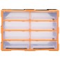 vidaXL Organizador multicajones con 8 cajones grandes 52x16x37 cm vidaXL Organizador multicajones con 8 cajones grandes 52x16x37 cm