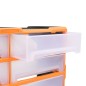 vidaXL Organizador multicajones con 8 cajones grandes 52x16x37 cm vidaXL Organizador multicajones con 8 cajones grandes 52x16x37 cm