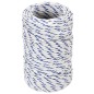 vidaXL Cuerda de barco polipropileno blanco 2 mm 250 m vidaXL Cuerda de barco polipropileno blanco 2 mm 250 m