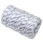vidaXL Cuerda de barco polipropileno blanco 2 mm 250 m vidaXL Cuerda de barco polipropileno blanco 2 mm 250 m