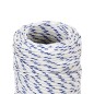 vidaXL Cuerda de barco polipropileno blanco 2 mm 250 m vidaXL Cuerda de barco polipropileno blanco 2 mm 250 m