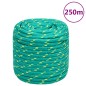 vidaXL Cuerda de barco polipropileno verde 16 mm 250 m vidaXL Cuerda de barco polipropileno verde 16 mm 250 m