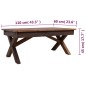 vidaXL Mesa de centro de madera reciclada 110x60x45 cm vidaXL Mesa de centro de madera reciclada 110x60x45 cm