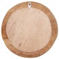 vidaXL Espejo decorativo de teca 60 cm redondo vidaXL Espejo decorativo de teca 60 cm redondo