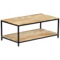vidaXL Mesa de centro de madera maciza de mango 110x60x45 cm vidaXL Mesa de centro de madera maciza de mango 110x60x45 cm