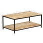 vidaXL Mesa de centro de madera maciza de mango 110x60x45 cm vidaXL Mesa de centro de madera maciza de mango 110x60x45 cm