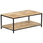 vidaXL Mesa de centro de madera maciza de mango 110x60x45 cm vidaXL Mesa de centro de madera maciza de mango 110x60x45 cm