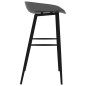 vidaXL Taburetes de cocina 2 unidades gris vidaXL Taburetes de cocina 2 unidades gris