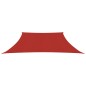 vidaXL Toldo de vela HDPE rojo 160 g/m² 3/4x3 m vidaXL Toldo de vela HDPE rojo 160 g/m² 3/4x3 m