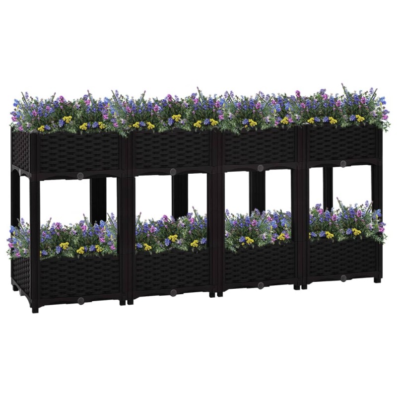vidaXL Arriate 160x40x71 cm polipropileno vidaXL Arriate 160x40x71 cm polipropileno