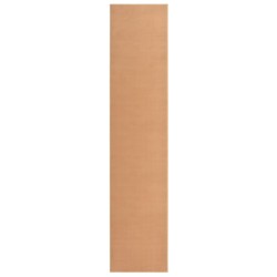 vidaXL Alfombra de pasillo BCF beige 100x500 cm