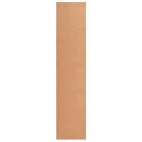 vidaXL Alfombra de pasillo BCF beige 100x500 cm