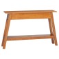 vidaXL Mesa consola madera maciza de caoba 110x30x75 cm vidaXL Mesa consola madera maciza de caoba 110x30x75 cm
