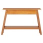 vidaXL Mesa consola madera maciza de caoba 110x30x75 cm vidaXL Mesa consola madera maciza de caoba 110x30x75 cm