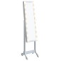 vidaXL Espejo de pie con LED blanco 34x37x146 cm vidaXL Espejo de pie con LED blanco 34x37x146 cm