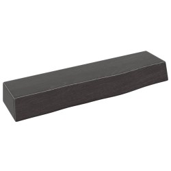 vidaXL Estante de pared madera roble tratada marrón oscuro 40x10x6 cm