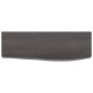 vidaXL Estante de pared madera roble tratada marrón oscuro 60x20x6 cm vidaXL Estante de pared madera roble tratada marrón oscuro 60x20x6 cm