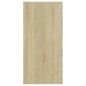 vidaXL Aparador de madera de ingeniería roble Sonoma 160x36x75 cm