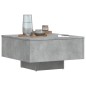 vidaXL Mesa de centro madera de ingeniería gris hormigón 60x60x31,5 cm vidaXL Mesa de centro madera de ingeniería gris hormigón 60x60x31,5 cm