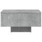 vidaXL Mesa de centro madera de ingeniería gris hormigón 60x60x31,5 cm vidaXL Mesa de centro madera de ingeniería gris hormigón 60x60x31,5 cm
