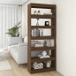 vidaXL Estantería/divisor madera ingeniería marrón roble 80x30x198 cm vidaXL Estantería/divisor madera ingeniería marrón roble 80x30x198 cm