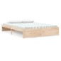 vidaXL Estructura de cama madera maciza 150x200 cm vidaXL Estructura de cama madera maciza 150x200 cm