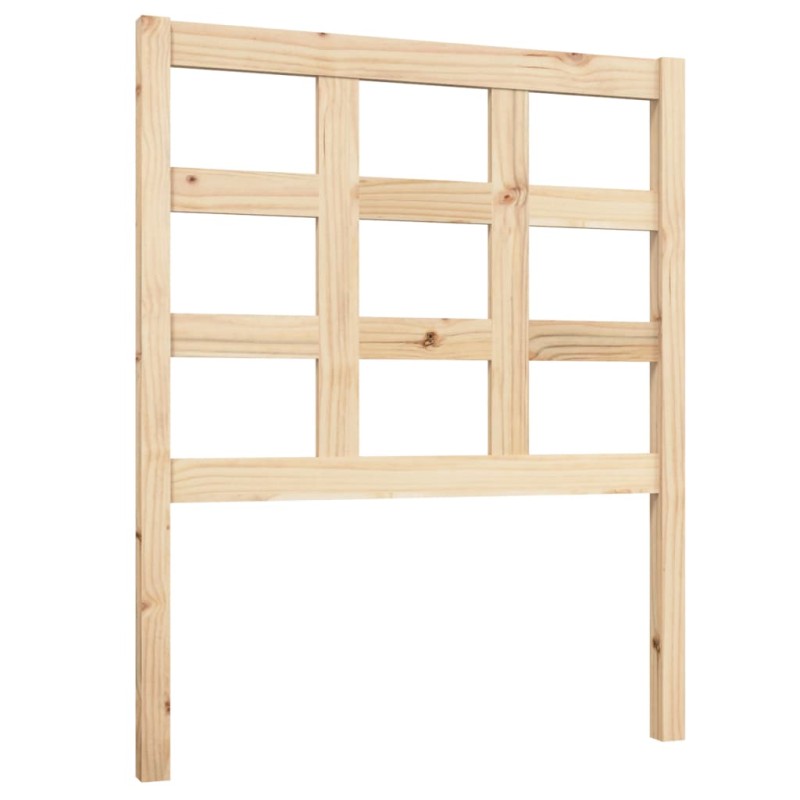 vidaXL Cabecero de cama madera maciza de pino 80,5x4x100 cm vidaXL Cabecero de cama madera maciza de pino 80,5x4x100 cm