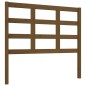 vidaXL Cabecero de cama madera maciza pino marrón miel 105,5x4x100 cm vidaXL Cabecero de cama madera maciza pino marrón miel 105,5x4x100 cm