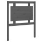 vidaXL Cabecero de cama madera maciza de pino gris 80,5x4x100 cm vidaXL Cabecero de cama madera maciza de pino gris 80,5x4x100 cm