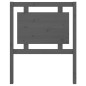 vidaXL Cabecero de cama madera maciza de pino gris 80,5x4x100 cm vidaXL Cabecero de cama madera maciza de pino gris 80,5x4x100 cm
