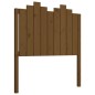 vidaXL Cabecero de cama madera maciza de pino marrón miel 96x4x110 cm vidaXL Cabecero de cama madera maciza de pino marrón miel 96x4x110 cm