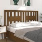 vidaXL Cabecero madera maciza de pino marrón miel 156x4x100 cm vidaXL Cabecero madera maciza de pino marrón miel 156x4x100 cm
