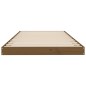 vidaXL Estructura de cama madera maciza pino marrón miel 90x200 cm