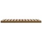 vidaXL Estructura de cama madera maciza pino marrón miel 90x200 cm
