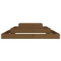 vidaXL Jardinera madera maciza de pino marrón miel 110x110x27 cm vidaXL Jardinera madera maciza de pino marrón miel 110x110x27 cm