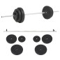 vidaXL Juego de pesas 30 kg vidaXL Juego de pesas 30 kg