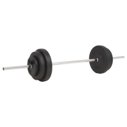 vidaXL Juego de pesas 30 kg