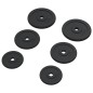 vidaXL Discos de pesas de hierro fundido 6 piezas 30 kg vidaXL Discos de pesas de hierro fundido 6 piezas 30 kg