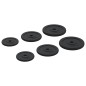 vidaXL Discos de pesas de hierro fundido 6 piezas 30 kg vidaXL Discos de pesas de hierro fundido 6 piezas 30 kg