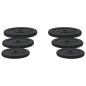 vidaXL Discos de pesas de hierro fundido 6 piezas 30 kg vidaXL Discos de pesas de hierro fundido 6 piezas 30 kg