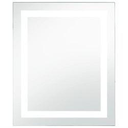 vidaXL Espejo de baño con LED y sensor táctil 50x60 cm