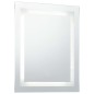 vidaXL Espejo de baño con LED y sensor táctil 50x60 cm vidaXL Espejo de baño con LED y sensor táctil 50x60 cm